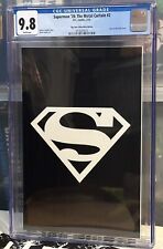 Superman 78 Metal Curtain #2 Glow In Dark Symbol Virgin Variant Cover GITD New picture