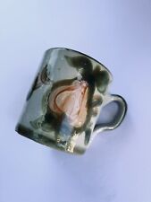 John B Taylor Ceramic Stoneware “Harvest Pear ” Mug Wide Mouth 5