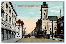 1910 Corner 11th Avenue and Scarth Street Regina Saskatchewan Canada Postcard picture