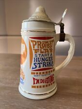 Vintage Stein Mug Retro Funky Diet Snacks Advertisement No Food Weird 1970’s picture