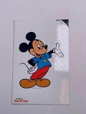 Postcard Stick On Card Mickey Mouse Smiling With Hand Out  Disney  picture
