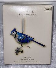 Hallmark Keepsake Beauty of Birds BLUE JAY Ornament 3rd In Series 2007 New picture