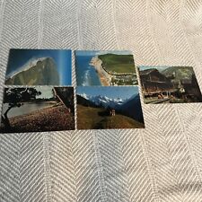 Lot of 5 Vintage Postcards Unposted Real Photo Coast Lines Spain France Europe picture