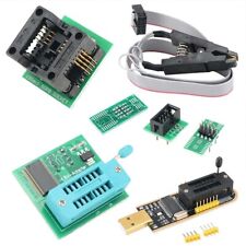EEPROM BIOS USB Programmer CH341A + SOP8 Clip + 1.8V Adapter + SOP8 Adapter US picture