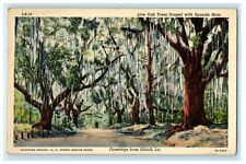 1941 Greetings From Slidell Louisiana LA Posted Vintage Postcard picture