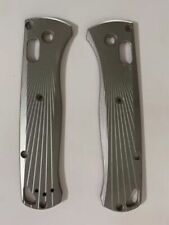 VIP LINK 1 Pair Twill patter Titanium Handle Scales for Benchmade Bugout 535 picture