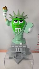M&M's World Ms. Statue of Liberty Dispenser Lady Green 11