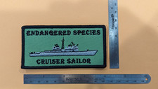 Navy Cruiser Patch "Endangered Species" (Type III NWU) picture