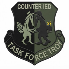 Task Force Troy Counter Improvised Explosive Device 3" Decal EOD Sticker picture