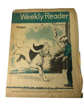 Vtg 1965 My Weekly Reader Fun Newspaper Children Happy Dog with Science News picture