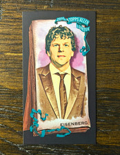 Topps 2026 Allen & Ginter #257 Jesse Eisenberg Mini Black Border Non-Sport picture