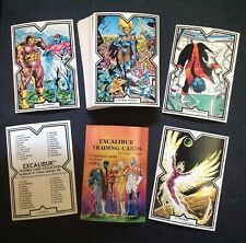 1989 Marvel Excalibur Complete Set plus Header Card picture