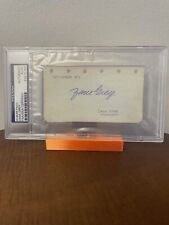 ZANE GREY - SIGNED AUTOGRAPHED ALBUM PAGE - PSA/DNA SLABBED & CERTIFIED picture