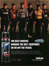 2004 PRINT AD - GILLETTE AD - NASCAR - GILLETTE YOUNG GUNS picture