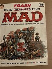 First of MORE TRASH #1 FROM MAD 1958 with color insert VG shipping Included picture