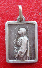 ST. PHILOMENA PATRON ST. OF BABIES AND INFERTILITY / ST JOHN VIANNEY OLD MEDAL picture