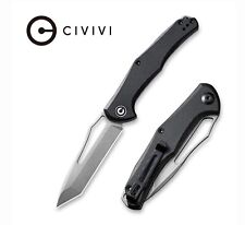 Civivi Fracture Slipjoint Black G10 Folding 8Cr14MoV Drop Point Knife 2008E picture
