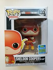 Funko Pop The Big Bang Theory - 833 Sheldon Cooper The Flash - New / Damaged Box picture