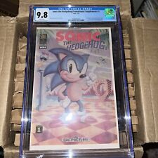 Sonic the Hedgehog Promotional Supplement 1 CGC 9.8 1ST APPEARANCE COMIC 1991 NM picture