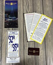 Vintage Mystic Lake Casino Hotel Brochure With Room Prices And Room Card picture