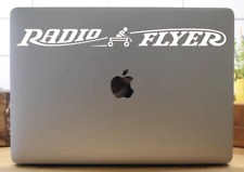 Radio Flyer  Logo Decal- Wagon Sticker- Toy Decal- Vinyl Decal picture