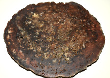 Brain Geode Slab Red Chalcedony and Drusy Large North Carolina Large 7 IN picture