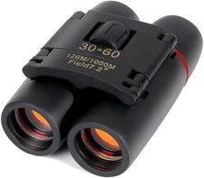 30x60 Portable Mini Binoculars, Wide View Angle Folding Binoculars Telescope wit picture