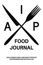 AIP AutoImmune Protocol Tracker Journal , Food Journal Symptom Tracker Log Book, picture