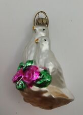 Two Turtle Doves Christmas Ornament picture