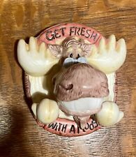 Enesco Moose Creek Crossing Get Fresh With A Moose 3D wall plaque picture
