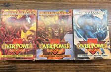 Marvel Overpower Card Lot. Mixed picture