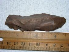 Hand scraper early man paleolithic acheulean tool Africa 3.5 inch Y18 picture