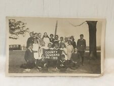 Vintage 1918-1919 County Standard School Photograph - Awesome Estate Find picture