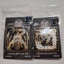 Monster Hunter World Nargacuga and Zinogre Limited Edition Pins picture