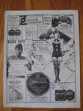 1980 vtg RECORD RESEARCH Eleanor Powell Bill Stegmayer Thomas Beecham blues jazz picture