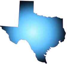 5x5 Blue Fade Texas Sticker Bumper Decal Vinyl Cup Stickers Vehicle Window Decal picture