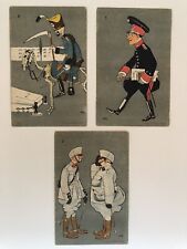 Vintage Postcards, Spanish Novelty Humor Military picture