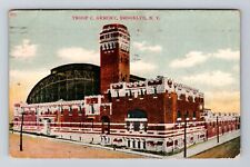 Brooklyn NY-New York, Troop C Armory, c1908 Vintage Postcard picture