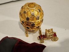 Joan Rivers Imperial Treasures Fabrege Coronation Egg With Coach  picture
