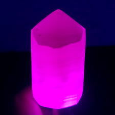 pink mangano  calcite point tower picture