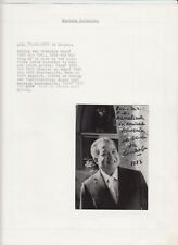 King Norodom Sihanouk Original Autograph on Photo, Royalty Cambodia (L6256) picture