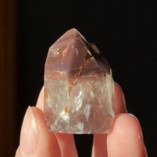 Pink Lithium Quartz Crystal Tower, Pink Phantom Quartz picture