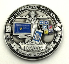 G87 Ocala Police Department Internet Crimes ICAC Florida State Challenge Coin picture