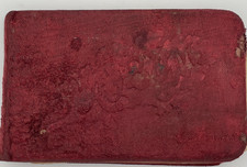 Vintage Handwritten Autograph Memory Album Circa 1887. picture