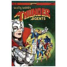 Wally Wood's T.H.U.N.D.E.R. Agents #4 in Near Mint condition. Deluxe comics [l@ picture