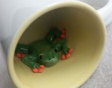 Vtg 2001 National Geographic  Society Tree Frog Mug Coffee Cup Advertising Rare  picture