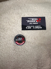 2024 CEDAR POINT TOP THRILL 2 FIRST RIDER PIN /BUTTON And Boarding PASS Used TT2 picture