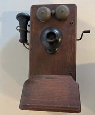 Antique 1901 Kellogg Wall Crank Telephone picture