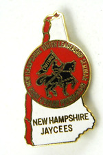 Vintage HOBY Pin Hugh O Brian Foundation Youth Leadership New Hampshire Jaycees picture