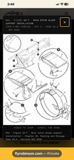Robinson R66 Main Rotor Blade Support particle kit picture